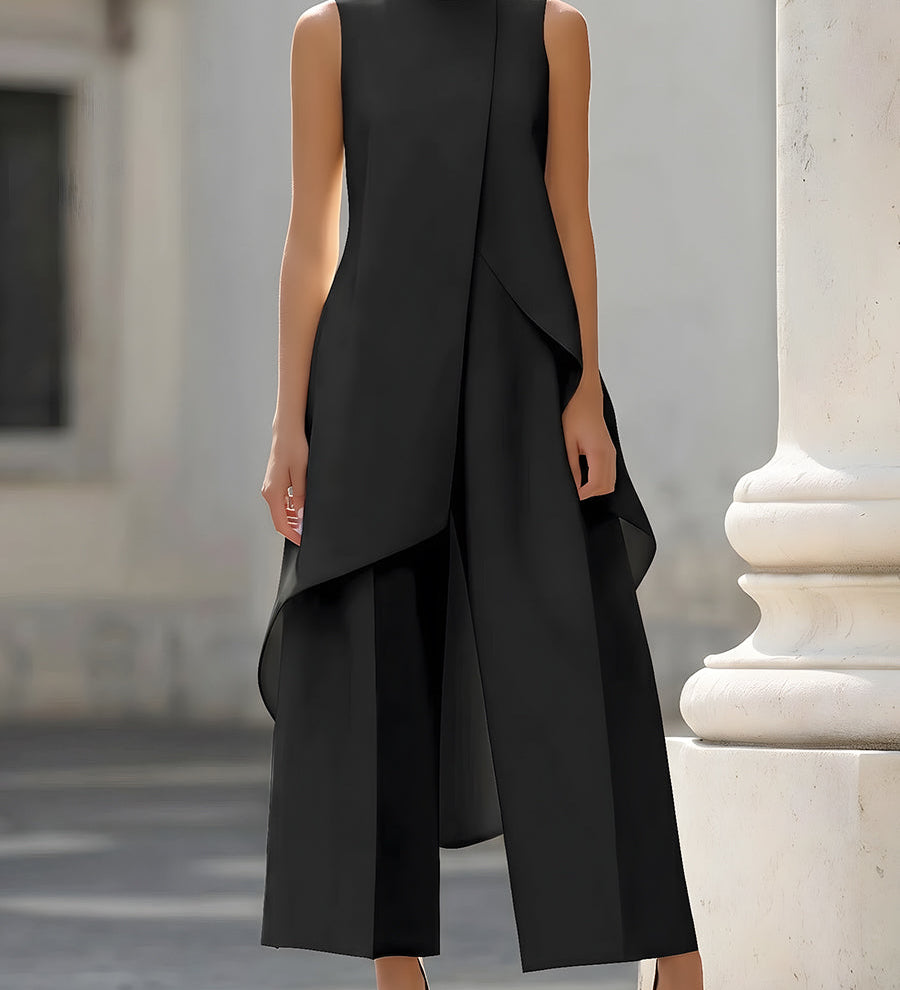 Ariadna | Conjunto de Top y Pantalón Ancho