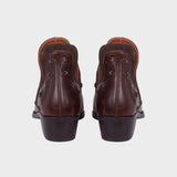 Estrella | Botines de Piel con Forma Puntiaguda