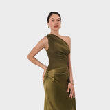 Asmine - Elegante Vestido de Un Solo Hombro
