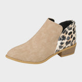 Liora | Botines Ortopédicos con Estampado de Leopardo