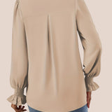 Mira - Blusa Elegante con Escote en V