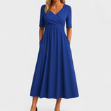Joana – Vestido midi elegante