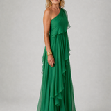 Agustina | Vestido Maxi de Un Hombro