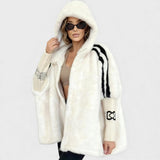Lona - Chaqueta de invierno cómoda con capucha