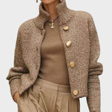 Violeta | Chaqueta Elegante Corto con Botones