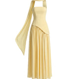 Vestido de Espalda Cruzada