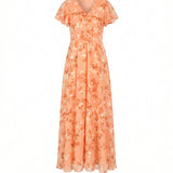 Vestido Envoltura Flotante