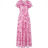 Vestido Envoltura Flotante