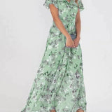 Vestido Envoltura Flotante