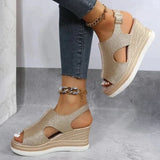 Maeve – Sandalias de cuña cómodas