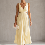Greta | Vestido Largo Fluido Hasta el Suelo