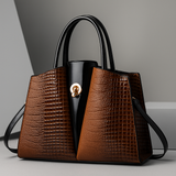 Isabella – Bolso estructurado de mano con acabado texturizado