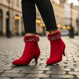 Botas de Piel de Piel Sintética Aurora