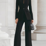 Adrielle Elegante conjunto de Blazer y Pantalón