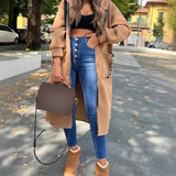Marina - Sudadera larga con capucha