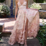 Vestido Crystal Edge
