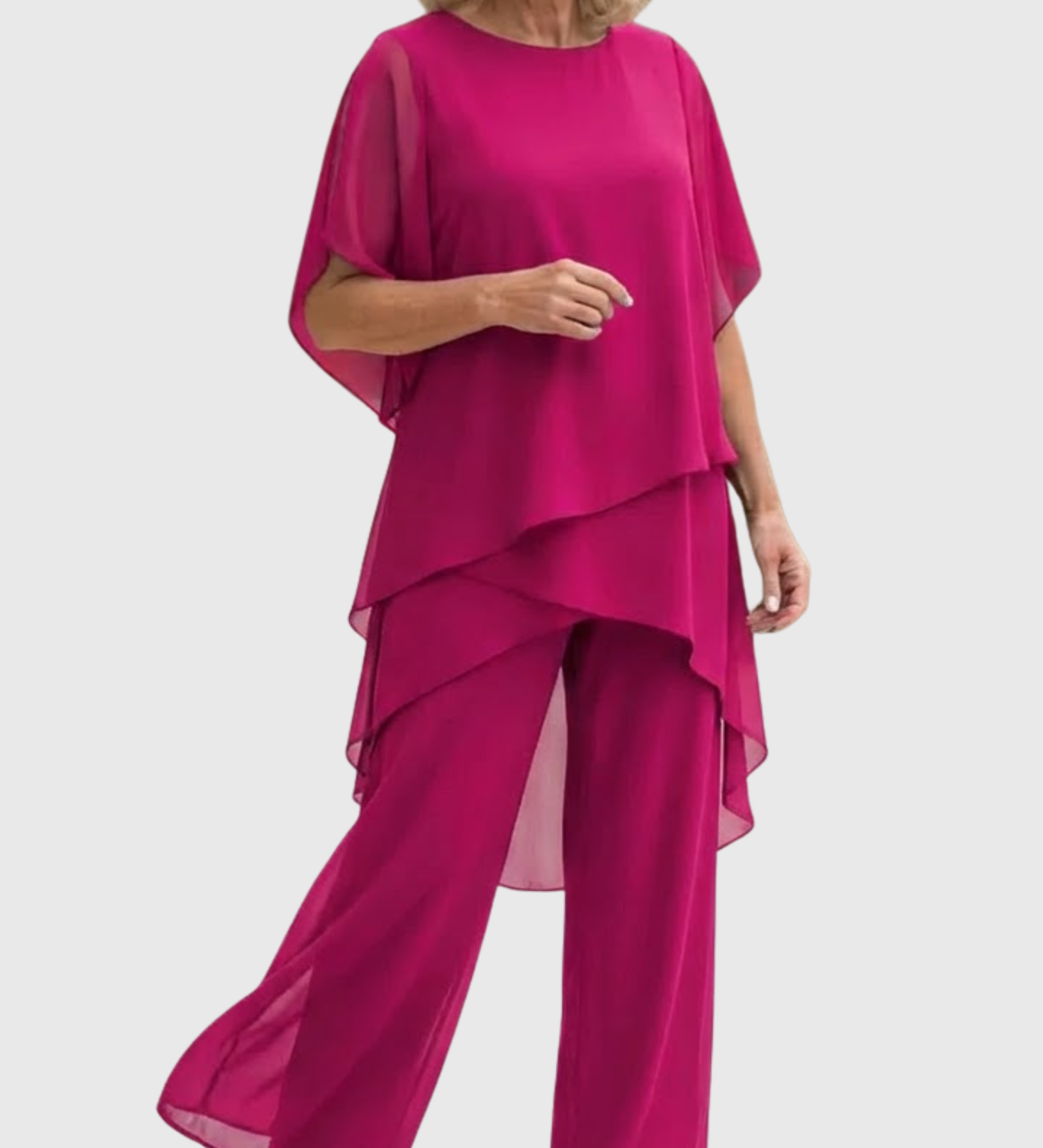 Isidora | Conjunto de Gasa con Pantalón