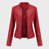 Romina | Chaqueta de Cuero Casual
