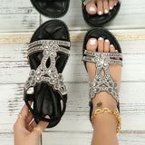 Maison – Sandalias ortopédicas con detalles de cristal