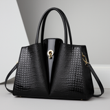 Isabella – Bolso estructurado de mano con acabado texturizado