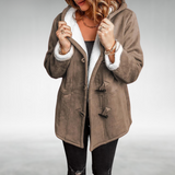 Clara | Abrigo de Invierno Forrado de Forro Polar