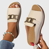 Kathryn - Sandalias cómodas con cierre de hebilla