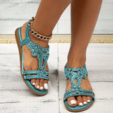 Maison – Sandalias ortopédicas con detalles de cristal