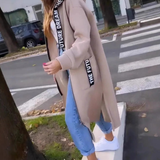 Marina - Sudadera larga con capucha