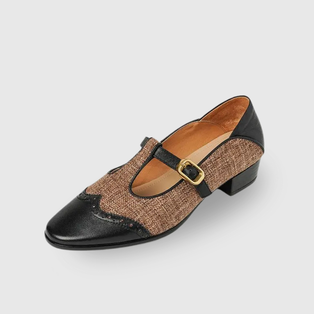 Sophie – Zapatos vintage con hebilla