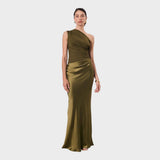 Asmine - Elegante Vestido de Un Solo Hombro