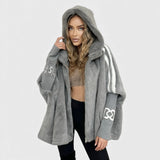 Lona - Chaqueta de invierno cómoda con capucha