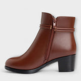 Rocío - Botín De Invierno Con Cremallera Elegante Y Cómodo