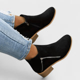 Fiora - Botas vintage de estilo clásico