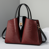 Isabella – Bolso estructurado de mano con acabado texturizado
