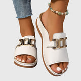 Kathryn - Sandalias cómodas con cierre de hebilla