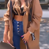 Marina - Sudadera larga con capucha