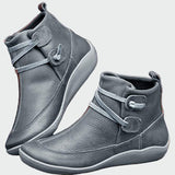 Zoe - Botines Ortopédicos De Cuero Premium Con Soporte