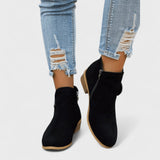 Fiora - Botas vintage de estilo clásico