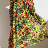 Glenda - Bikini con falda de flores