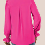 Mira - Blusa Elegante con Escote en V