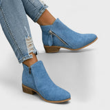 Fiora - Botas vintage de estilo clásico