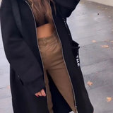 Marina - Sudadera larga con capucha