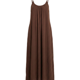 Vestido Maxi Sin Espalda