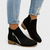 Fiora - Botas vintage de estilo clásico
