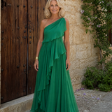 Agustina | Vestido Maxi de Un Hombro
