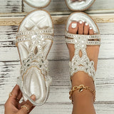 Maison – Sandalias ortopédicas con detalles de cristal
