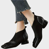 Abigail | Botines de Piel con Elástico