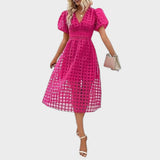 Julia – Vestido de Encaje con Mangas Acampanadas