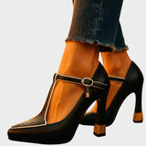 Rebeca | Zapatos de Tacón Ajustables