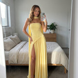 Vestido de Espalda Cruzada